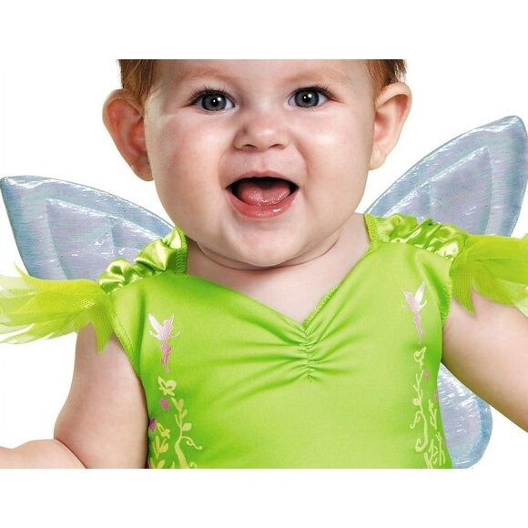 DISNEY Tinker Bell Halloween Costume INFANT BABY GIRL SIZE 6-12 MONTHS NEW - Picture 4 of 8